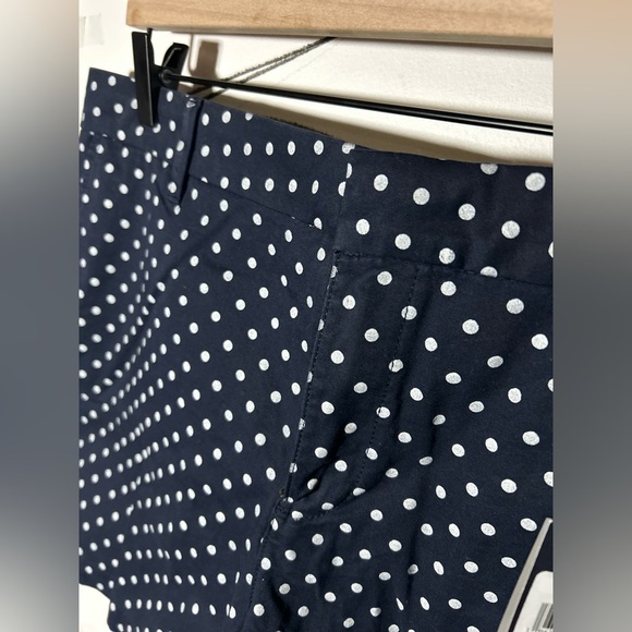 NEW Tommy Hilfiger Women’s Hollywood 5” Shorts, Navy w/White Polka Dot Size 16 - Picture 5 of 9